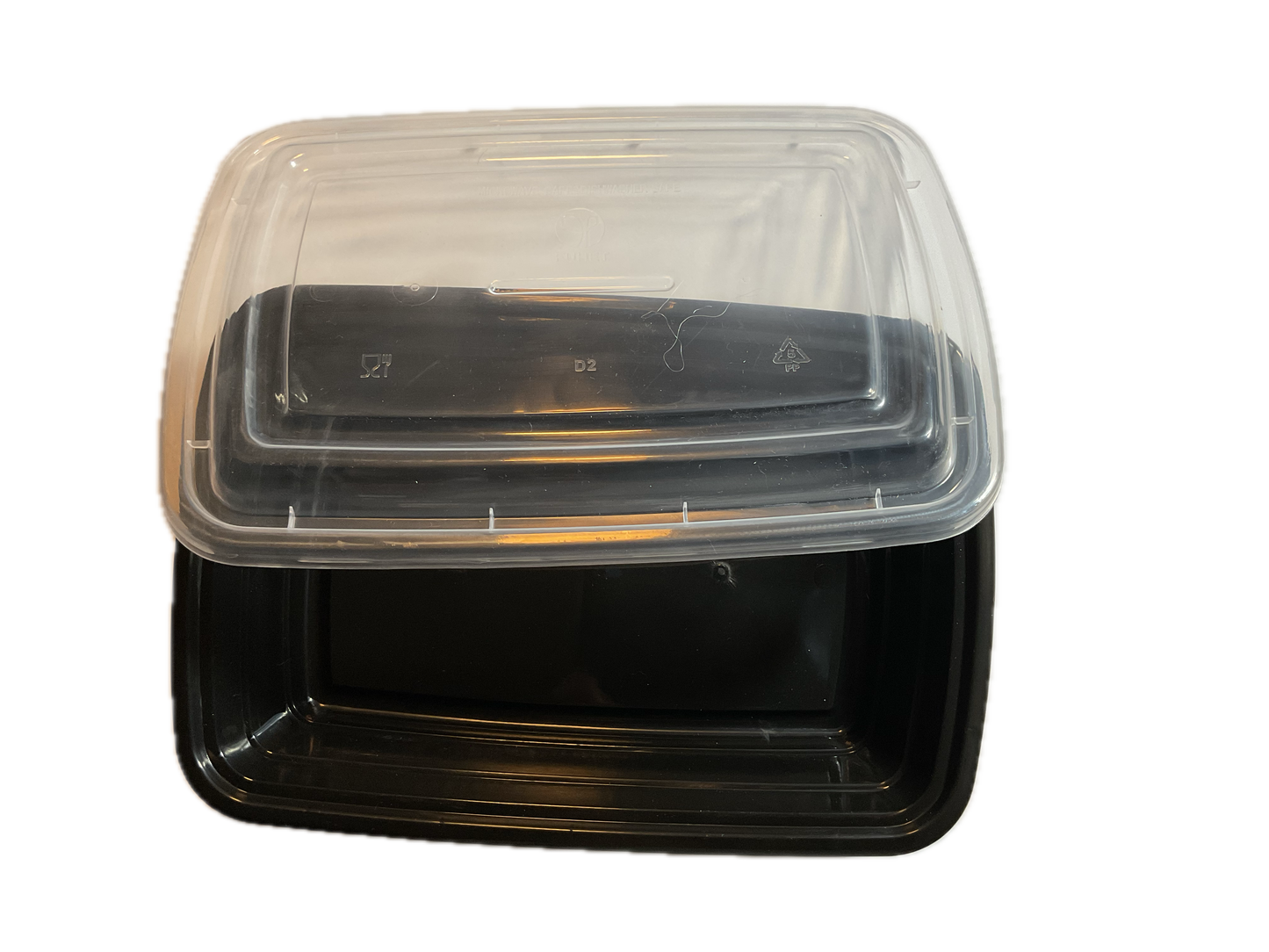 Black Rectangle Container FH-78 30oz 150 Sets
