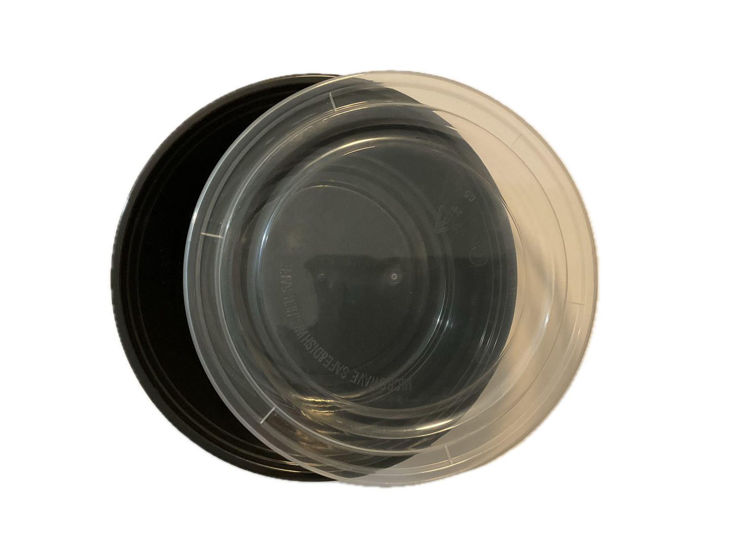 Black Round Container 32oz 150 Sets