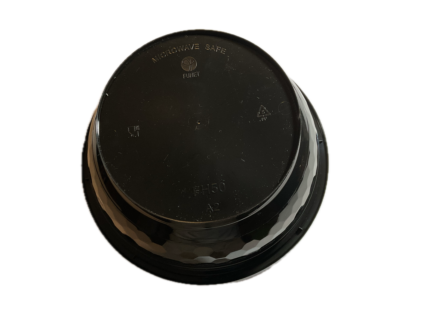 Black Ramen Bowl 50oz 150 Sets Case W/Lids
