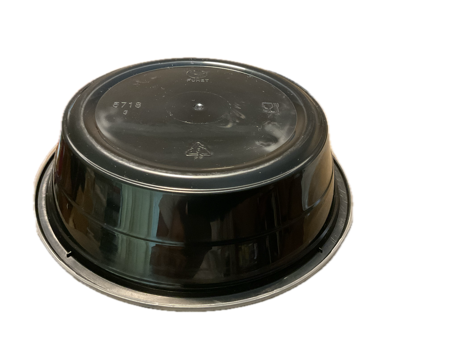 Black Round Container 16oz 150 Sets