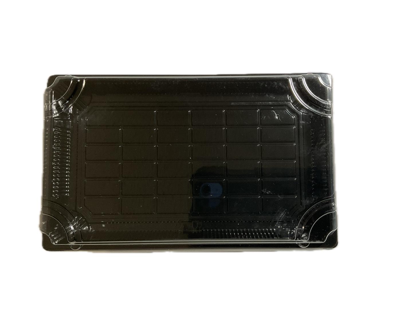 Sushi Tray (SZ 10) 250 Sets Black With Lids