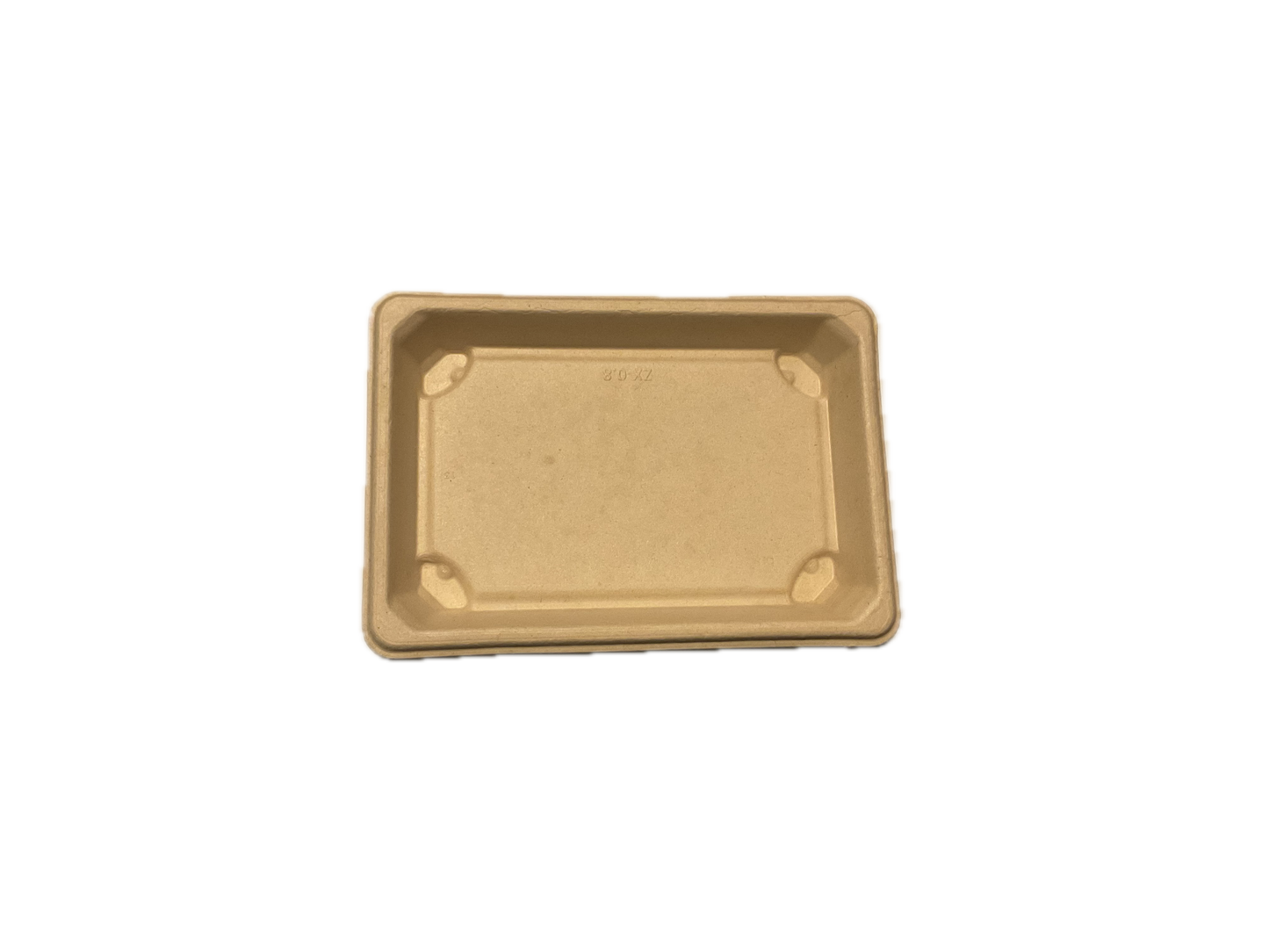 Sushi Tray Compostable Sugarcane Bagasse Small P-08 300pcs