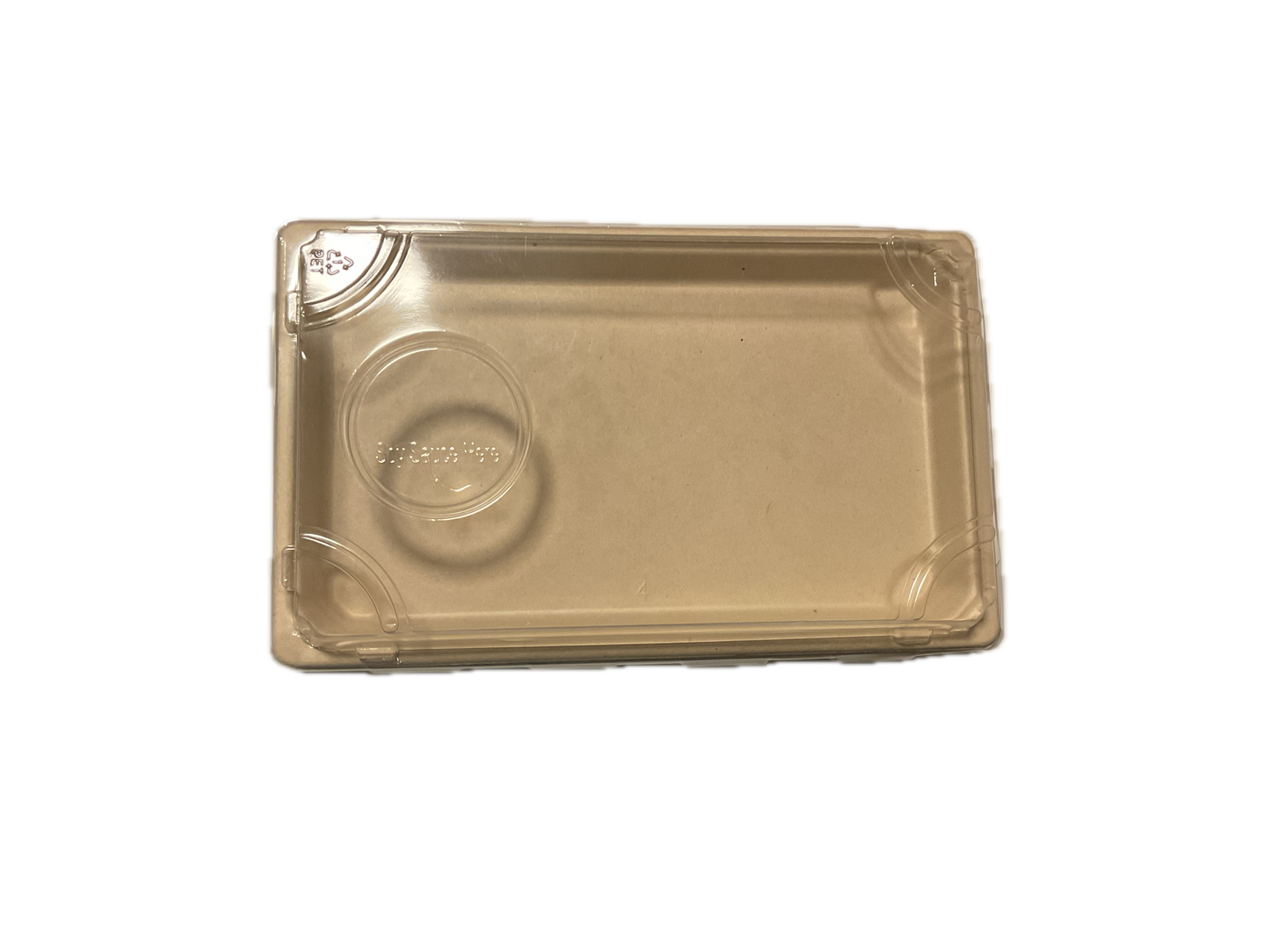 Sushi Tray Compostable Sugarcane Bagasse Large P-020 300pcs