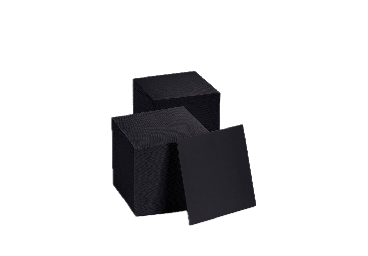 Beverage Napkins Black 5”x4.5” 2000 Sheets