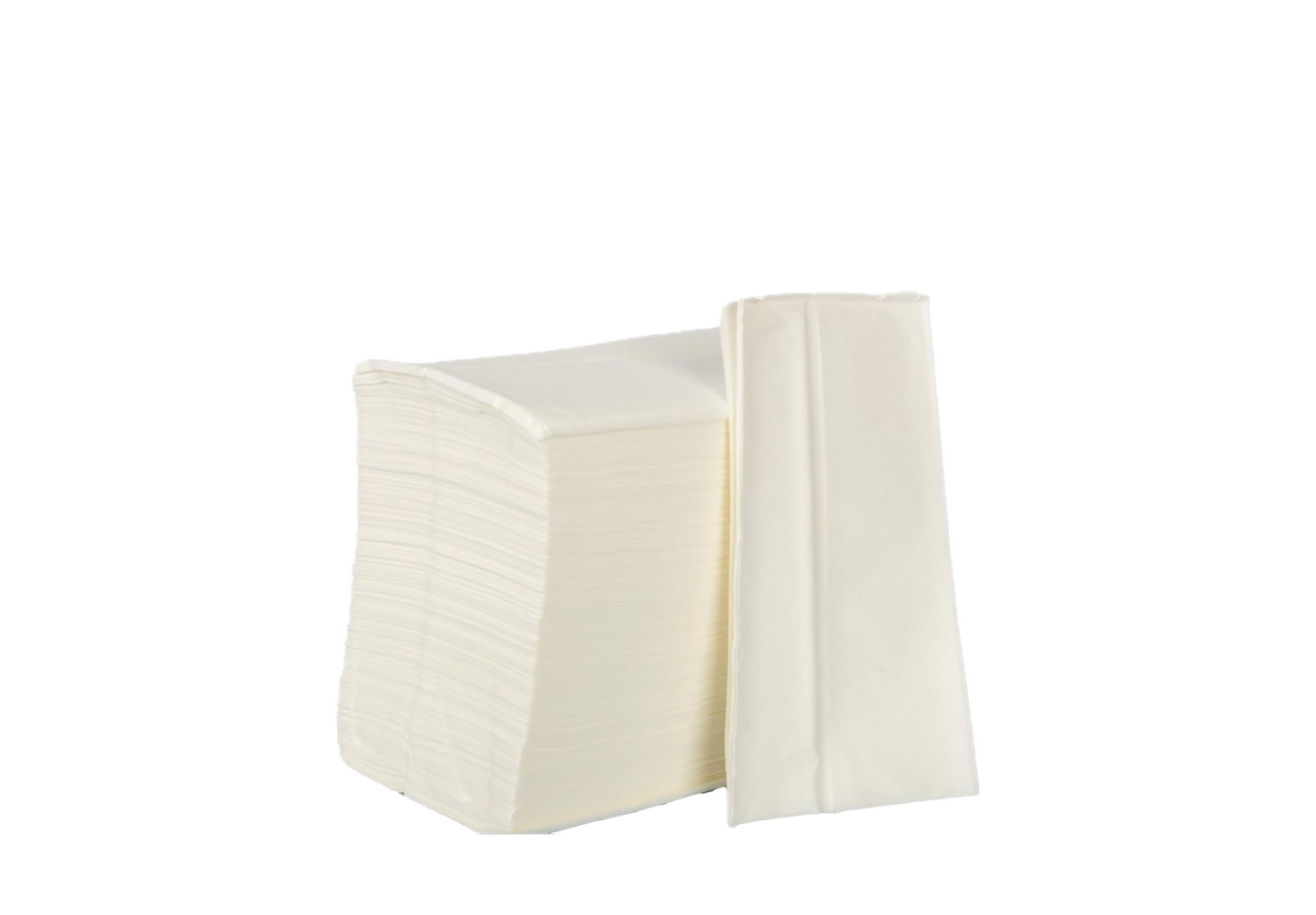 Dinner Napkins Two-Ply White 7.5x4.5 20x150 Case CT 3000
