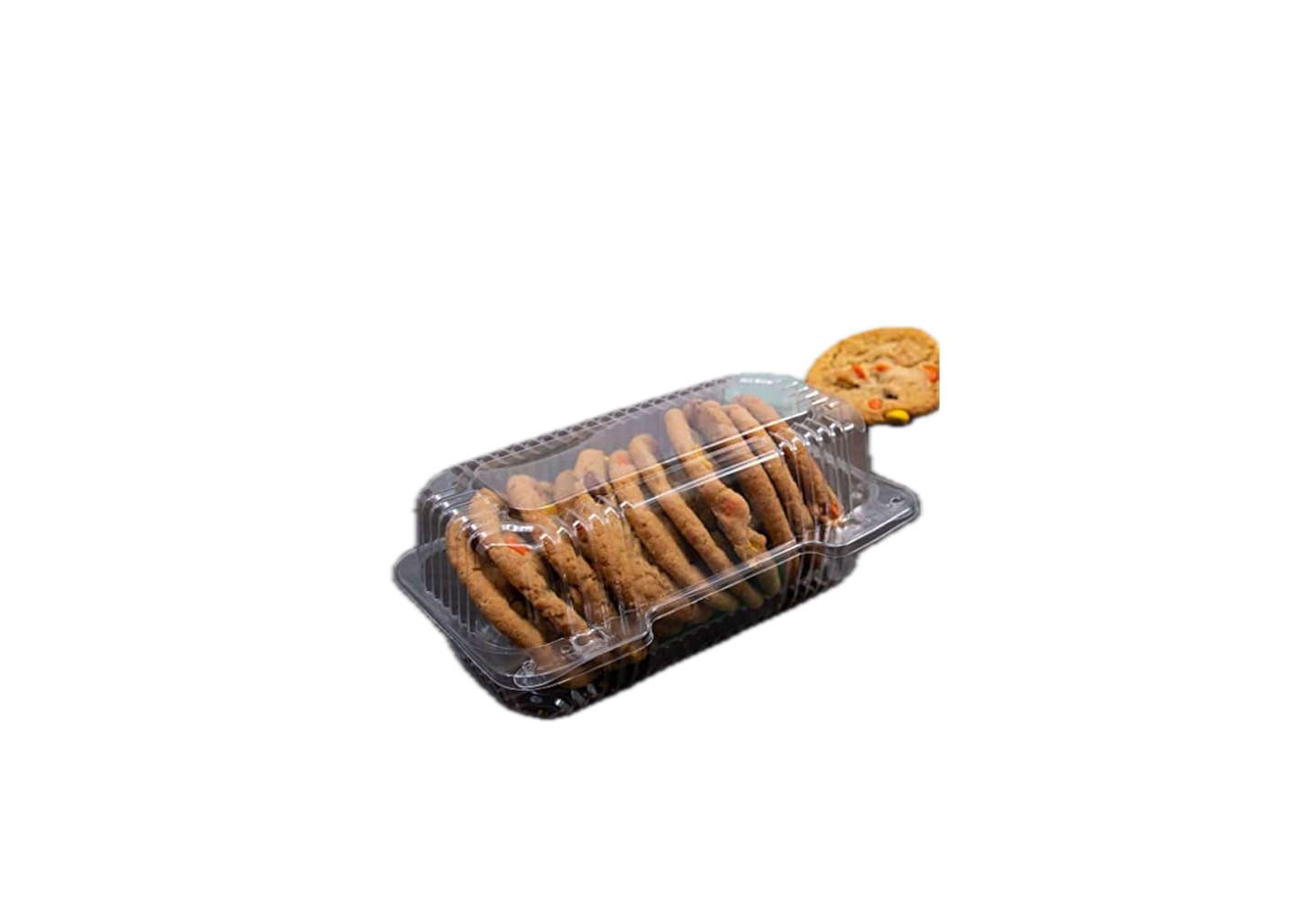 PET 9”x5” Hinged Container 250pcs