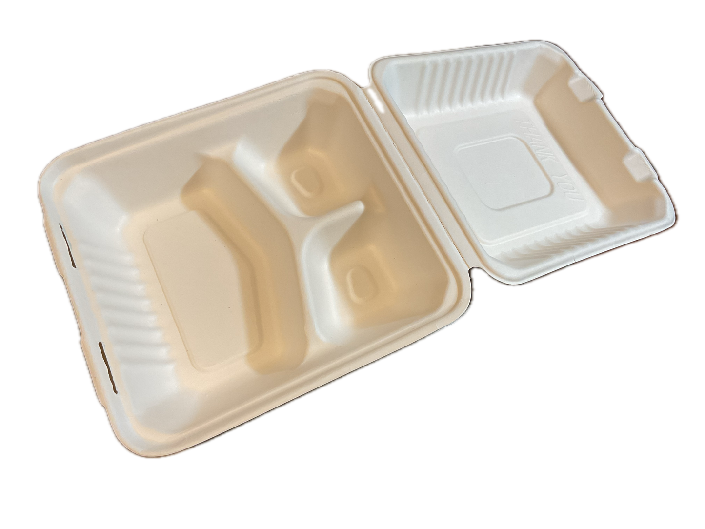 6x9 White Eco Foam Square Take Out container 200 pcs