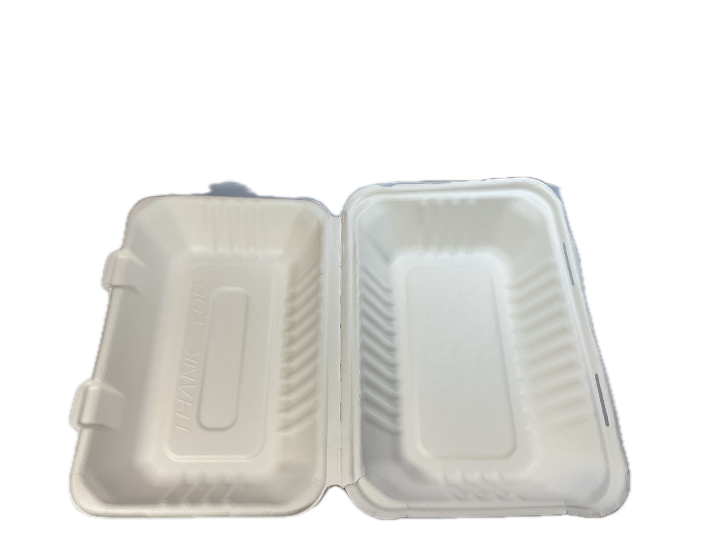 6x9 White Eco Foam Square Take Out container 200 pcs