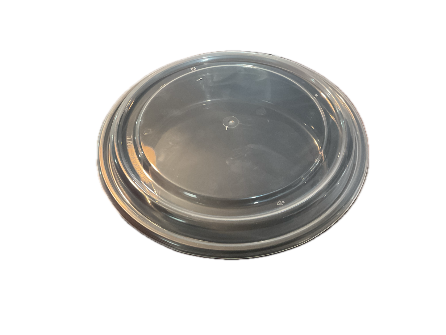 Black Round Container 48oz 150 Sets
