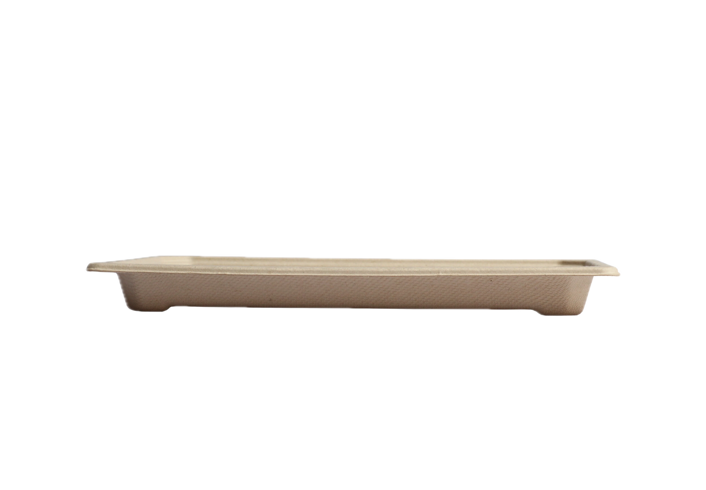 Sushi Tray Compostable Sugarcane Bagasse Medium P-015 300pcs