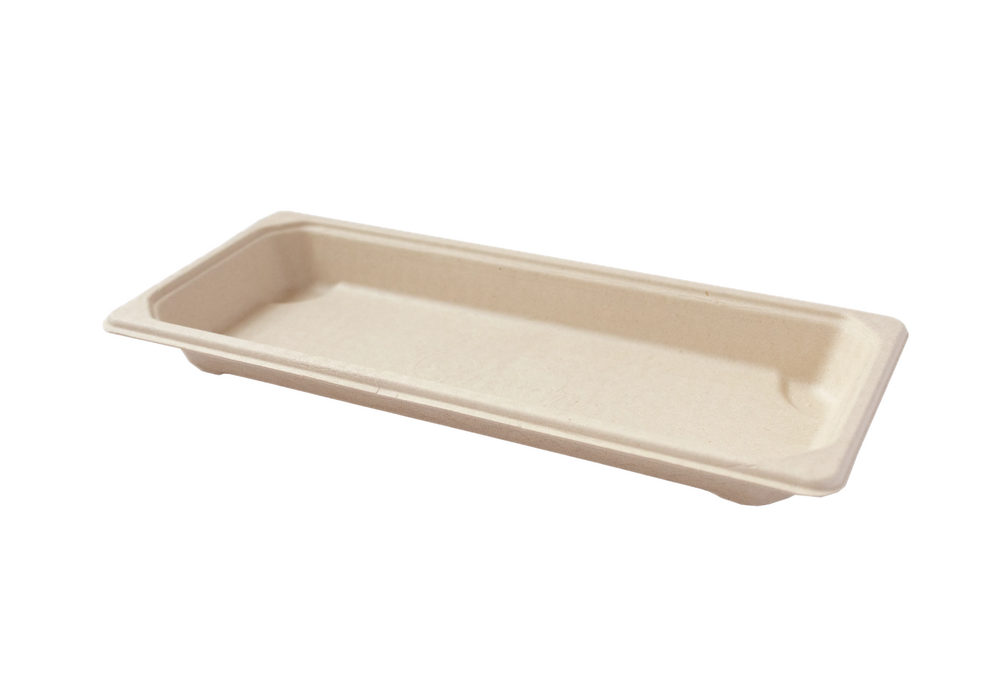 Sushi Tray Compostable Sugarcane Small P-001 300pcs