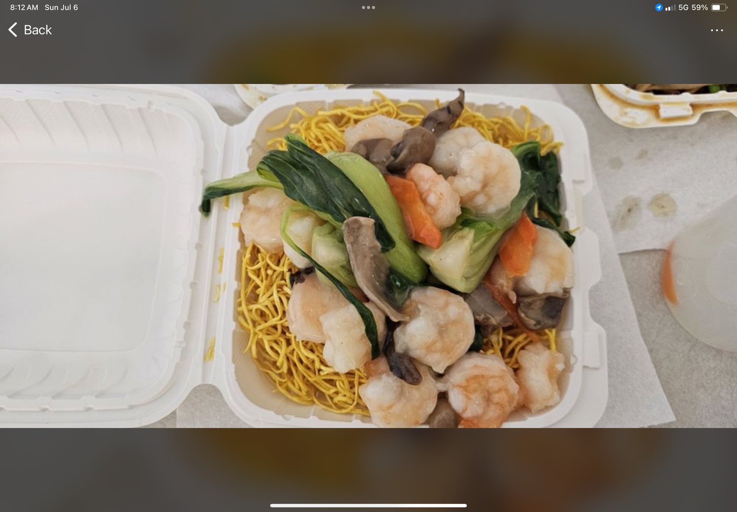 Fiber Mineral Clamshells 783W 3-Compartment 8x7x3 (H)150 case