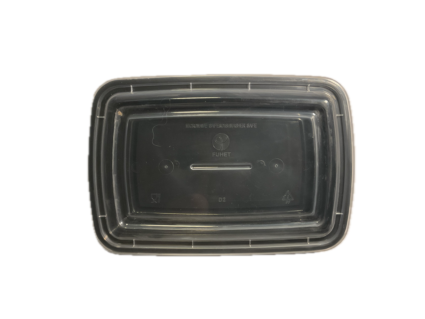 Black Rectangle Container FH-68B 26oz 150 Sets