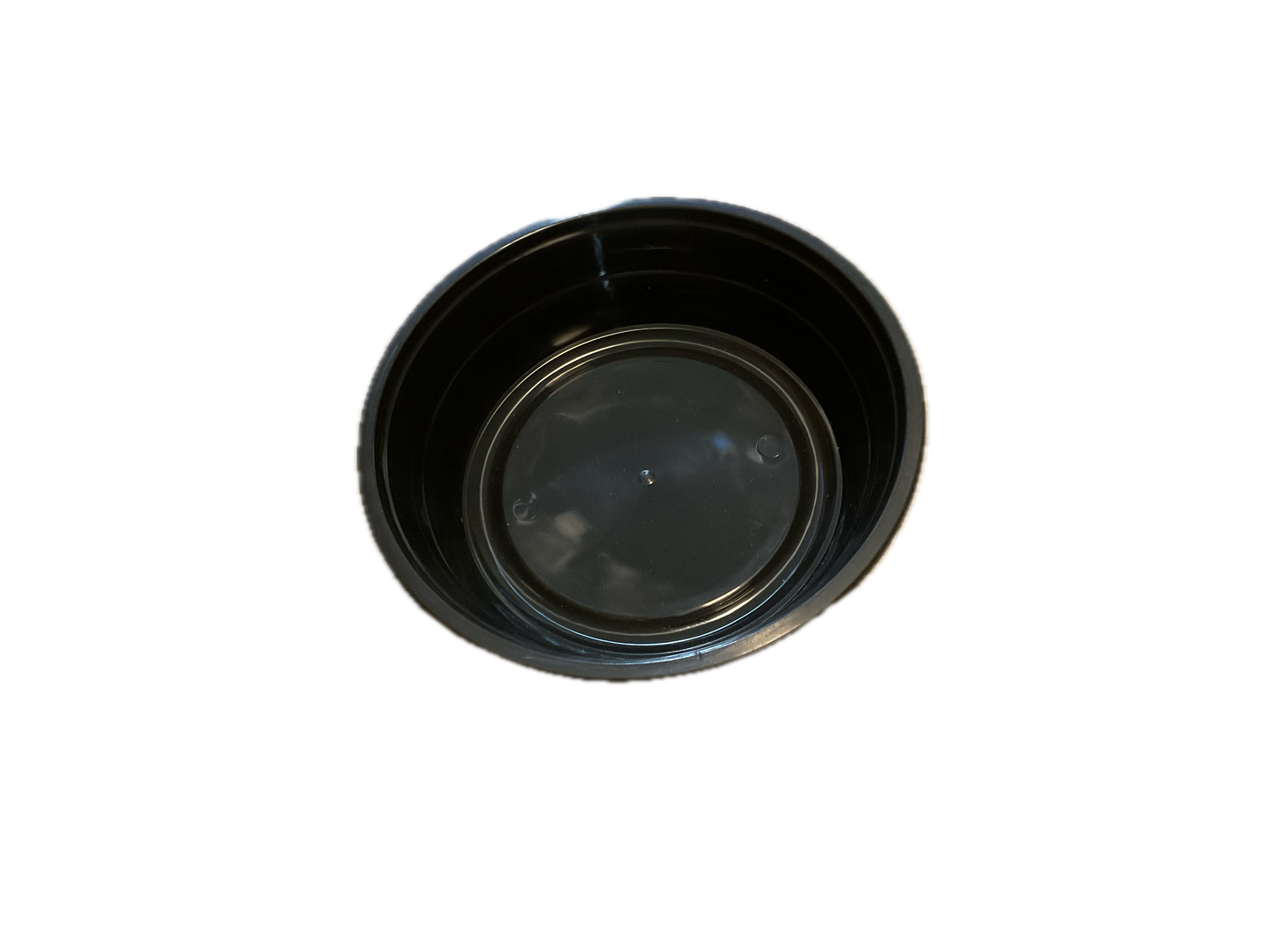 Black Round Container 24oz 150 Sets