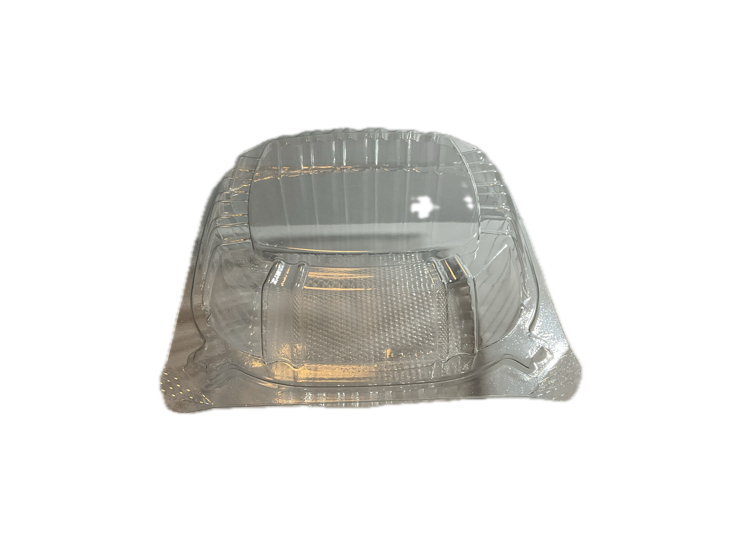 Clear Hinged To go Container 6x6 500pcs