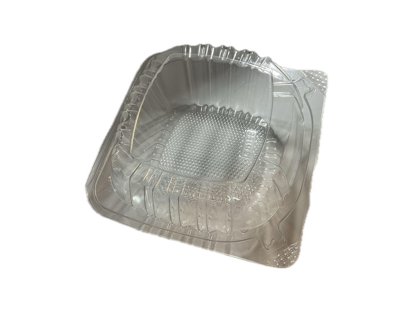 Clear Hinged To go Container 6x6 500pcs