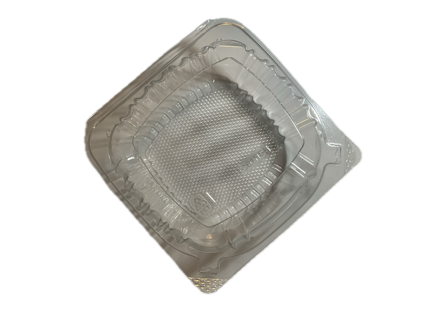 Clear Hinged To go Container 6x6 500pcs
