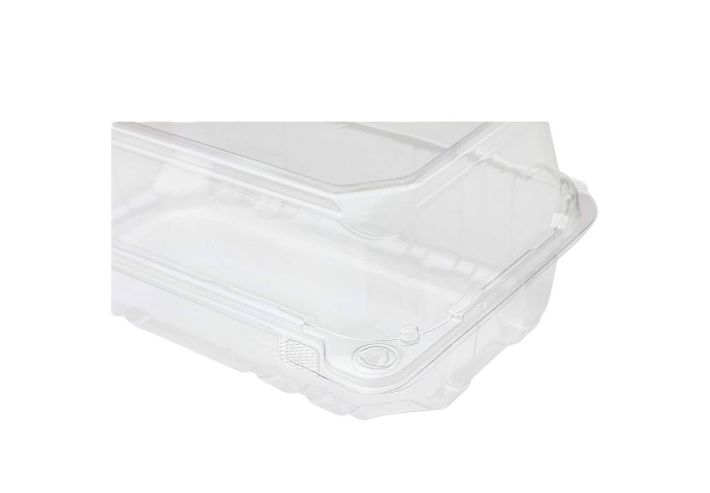 PET 9”x5” Hinged Container 250pcs