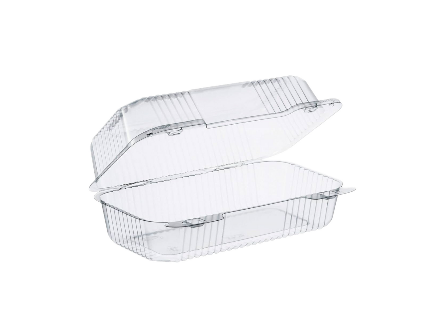 PET 9”x5” Hinged Container 250pcs