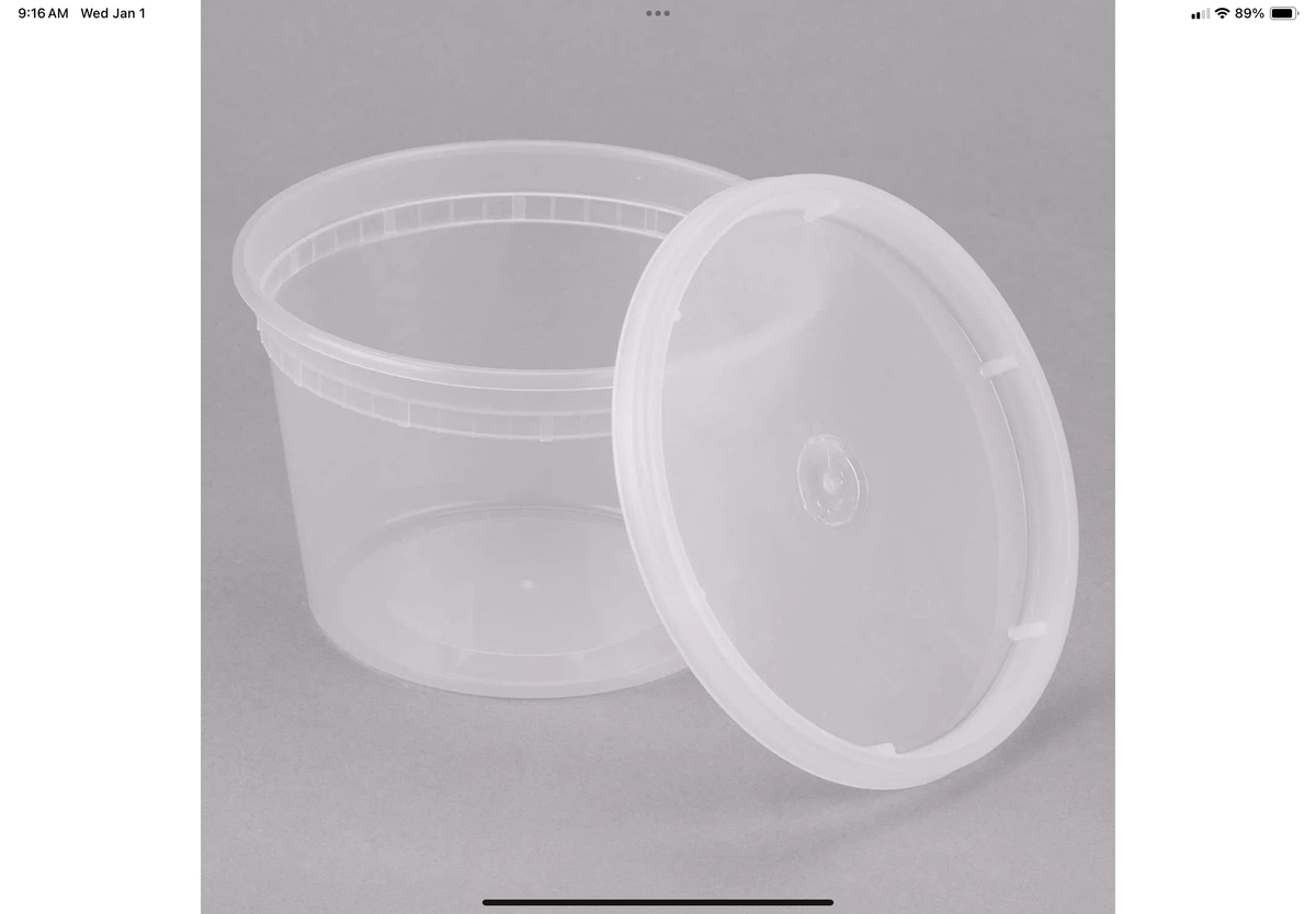 Clear Lids For Soup Cups 32oz,24oz,16oz,08oz,500 Case Lids only