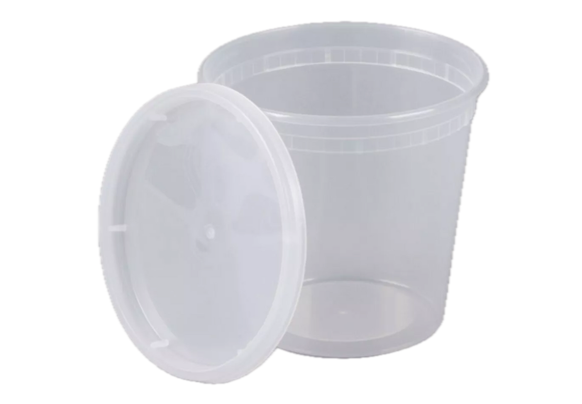 Clear Lids For Soup Cups 32oz,24oz,16oz,08oz,500 Case Lids only