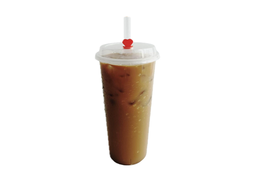 Tankon Plastic Cups with Lids (100 Sets, 20 oz)