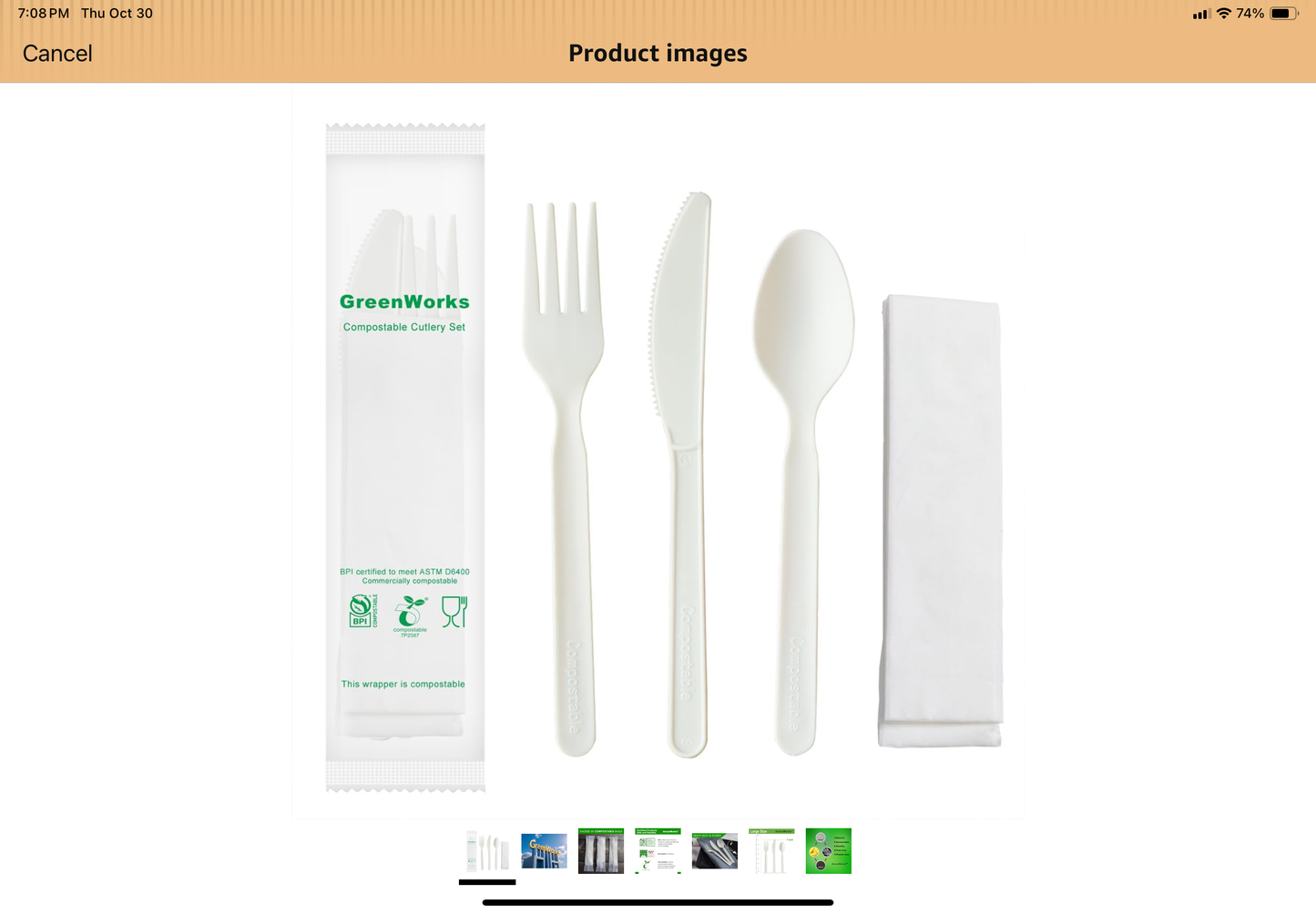 4 in 1 Heavy Duty Plastic Silverware Disposable Utensils 250/Set